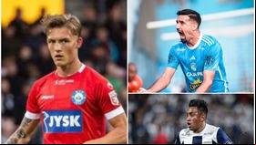 El valor de mercado de Oliver Sonne y sus diferencias que tiene con los mejores jugadores de la Liga 1.