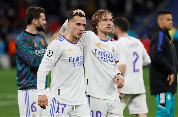 Lucas sigue sin renovar con el Real Madrid. donde termina contrato en 2024. (Foto: AFP)
