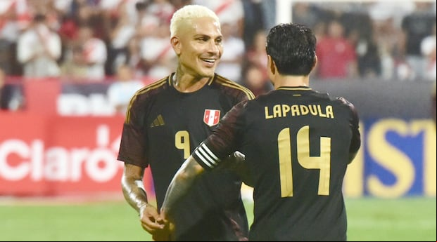 Guerrero y Lapadula, los dos delanteros de área de la selección peruana que dirige Jorge Fossati. (Foto: Javier Zapata P21).