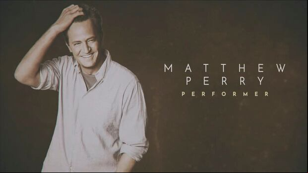 Una fotografía de Matthew Perry durante un homenaje de los Premios Emmy 2024 a aquellos hombres y mujeres de la industria televisiva que fallecieron durante el 2023 (Foto: Television Academy)