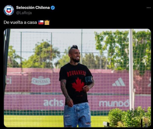 Arturo Vidal fue convocado por primera vez a la selección de Chile bajo el mando de Ricardo Gareca. (Foto: La Roja)