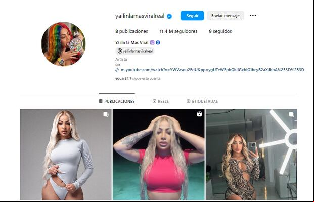 La dominicana reapareció en redes sociales (Foto: Yailin La Más Viral / Instagram)