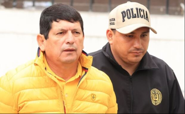 Agustín Lozano, presidente de la Federación Peruana de Fútbol, fue detenido. (Crédito: Andina).