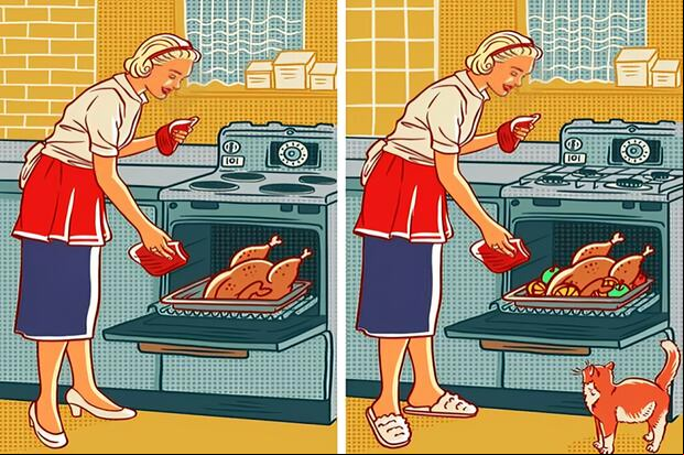 Muy pocas personas logran encontrar las 6 diferencias en esta imagen ¿Podrás hacerlo? (Foto: GenialGuru)
