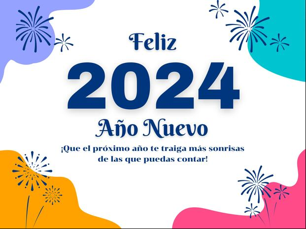 "¡Que el próximo año te traiga más sonrisas de las que puedas contar!", es una de las frases con la que puedes saludar por Año Nuevo. (Foto: Depor)