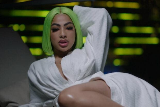 La artista dominicana saltó a la fama por el triángulo romántico con Karol G y Anuel AA (Foto: Yailin la Mas Viral / Facebook)