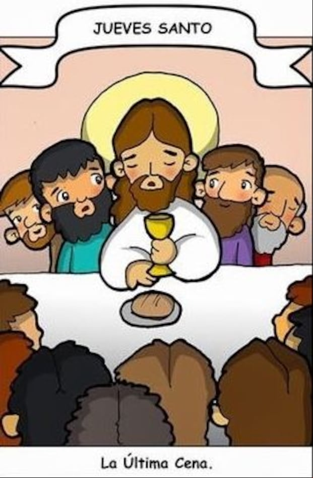 Mejores imágenes para compartir el Jueves Santo (Foto: internet)