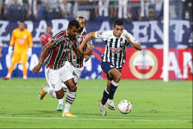 Kevin Serna fue elegido el mejor jugador de Alianza Lima en el partido contra Fluminense por Copa Libertadores. Foto: Jesús Saucedo/ @photo.gec