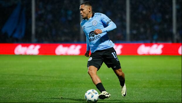 Bryan Reyna registra cinco goles con Belgrano. (Foto: Belgrano)