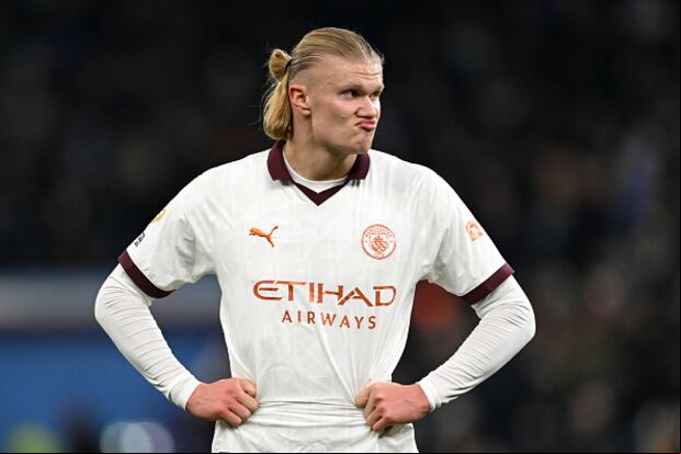 Erling Haaland juega su segunda temporada en el Manchester City. (Foto: Getty Images)