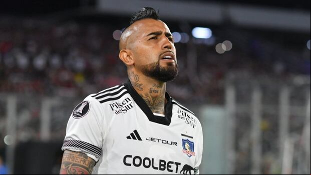 Arturo Vidal cumplió una fecha de suspensión ante Fluminense y volverá ante Alianza Lima. (Foto: Agencias)