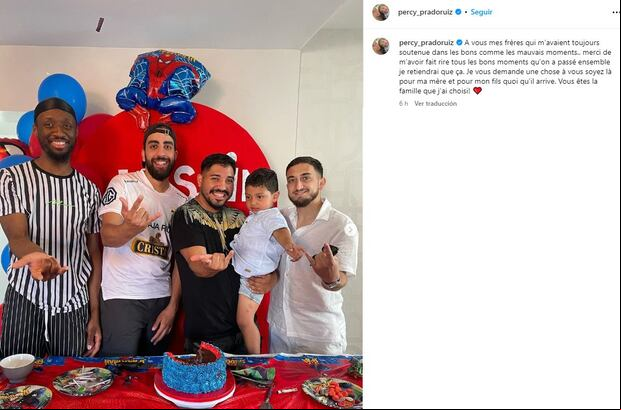 Percy Prado y los alarmantes mensajes que dejó en su cuenta de Instagram.