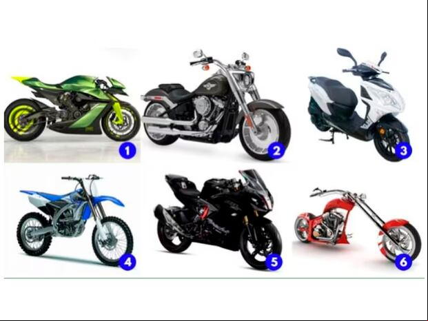 TEST VISUAL | Cada motocicleta guarda un significado especial para ti. Elige sabiamente la que más te guste y conocerás los resultados. | Foto: namastest
