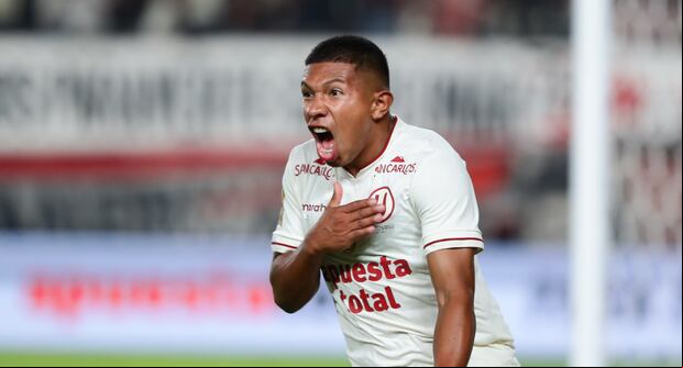 Edison Flores sumó su cuarto gol con Universitario en la temporada (Foto: Jesús Saucedo / GEC)