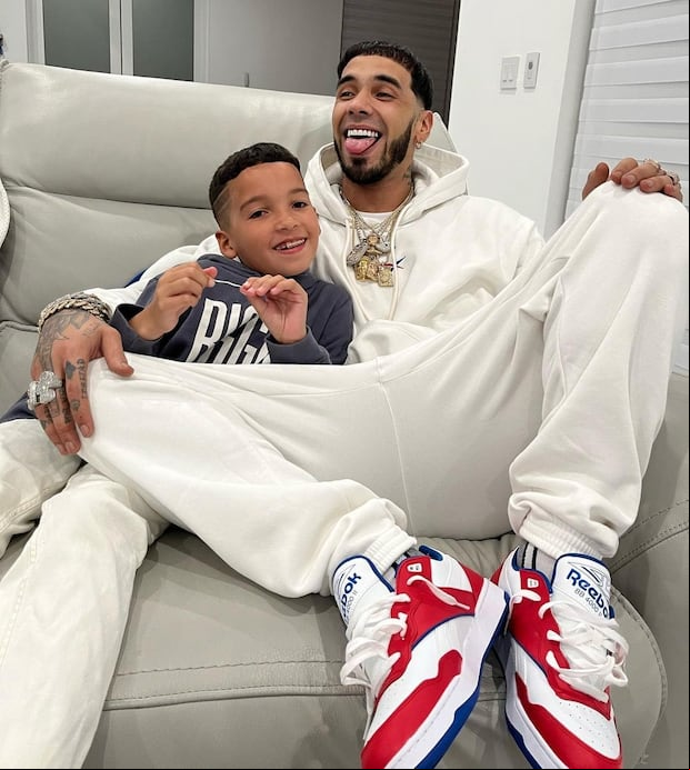 El primero hijo de Anuel AA es Pablo Anuel Gazmey Cuevas (Foto: Anuel AA/ Instagram)