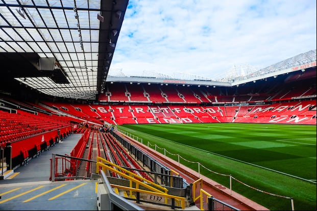 Old Trafford, estadio donde se jugará el Manchester United vs. Manchester City. (Foto:Shutterstock)