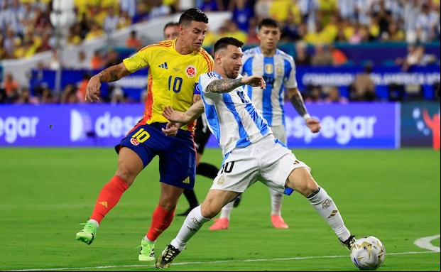 Argentina y Colomba se enfrentaron en la final de la Copa América 2024. (Foto: AFP)