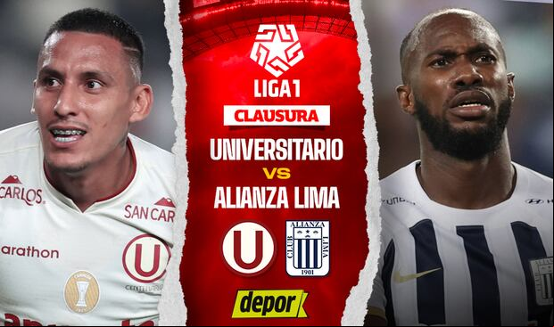 Universitario de Deportes vs. Alianza Lima por el Torneo Clausura 2024. (Diseño: Depor)