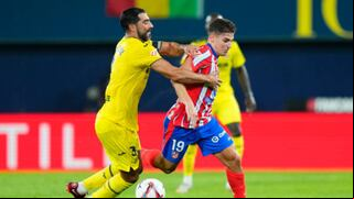 Villarreal vs. Atlético Madrid (2-2): goles, video y resumen con Julián Álvarez