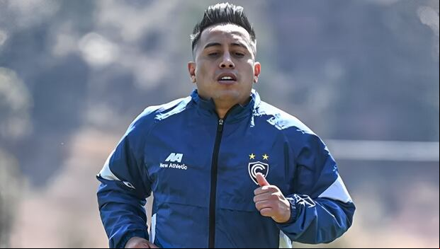 Christian Cueva solo disputó ocho partidos con Cienciano. (Foto: Cienciano)