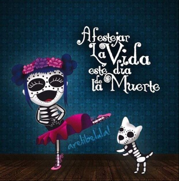 Frases por el Día de Muertos: imágenes y mensajes para dedicar el 2 de noviembre (Foto: Pinterest).