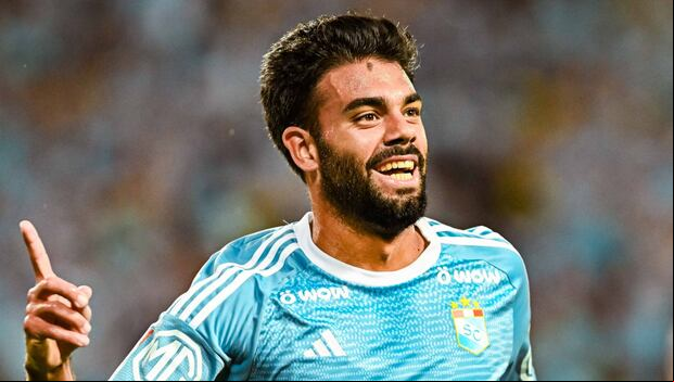 Leandro Sosa lleva un gol y una asistencia con Sporting Cristal en la temporada 2024. (Foto: Sporting Cristal)
