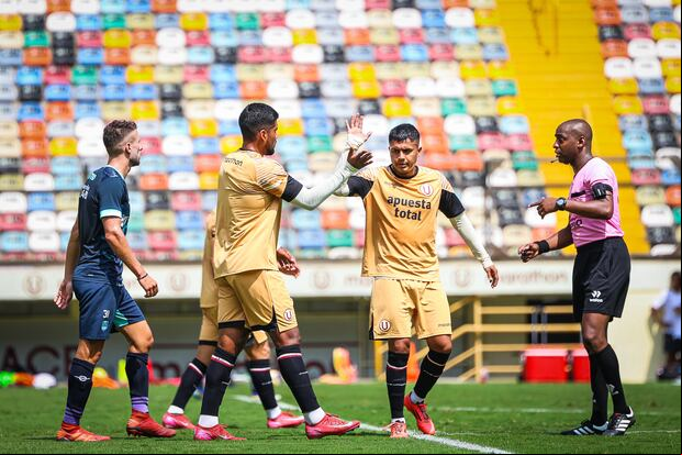 Universitario venció 3-0 a la UCV en el Estadio Monumental. (Foto: Universitario)