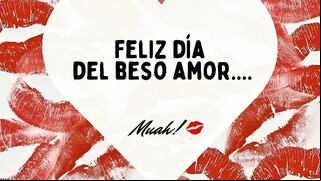 Imágenes Día del Beso 2024 - WhatsApp: postales, mensajes y frases cortas
