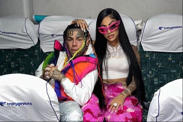 El rapero y Yailin La Más Viral volvieron a estar en el centro de la polémica Foto: Tekashi 6ix9ine / Instagram)
