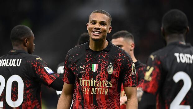 Malick Thiaw es una de las grandes figuras de AC Milan. (Foto: AFP)