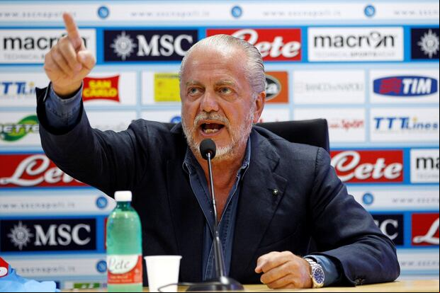 Aurelio De Laurentiis dejó un 'palo' para Luis Enrique, actual DT del PSG. (Foto: Reuters)
