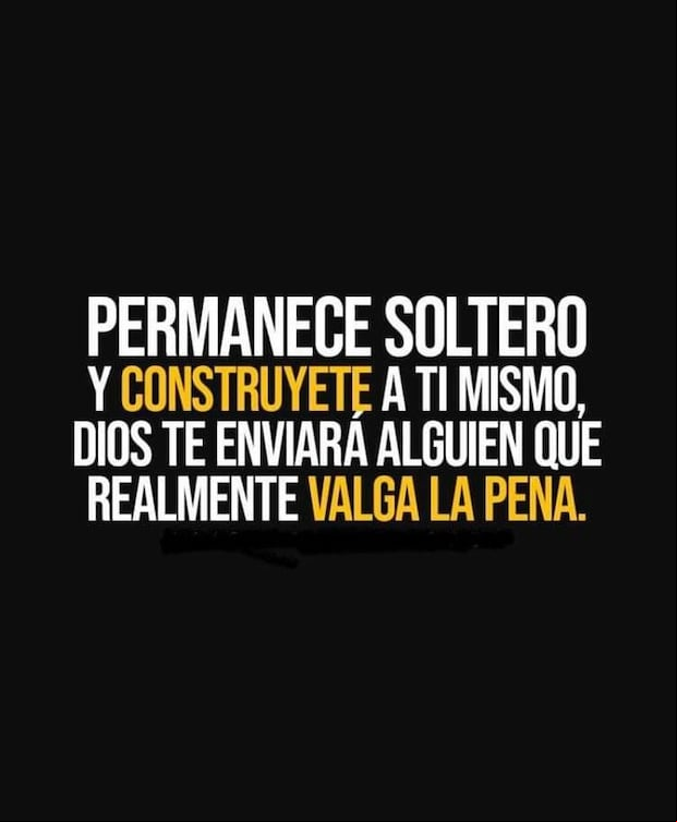 Frases para compartir por el Día del Soltero: mensajes e imágenes para este 13 de febrero (Foto: Pinterest)