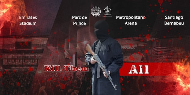 El Estado Islámico amenaza a los partidos de ida de la UEFA Champions League. (Foto: Al Azaim)