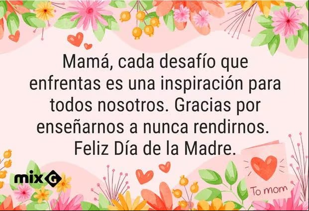 Dedica o comparte esta imagen con tu mamá en el Día de la Madre. (Foto: Internet).