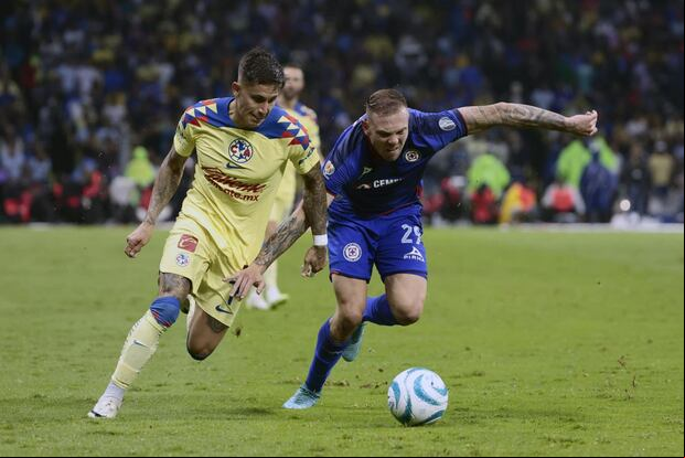 Cruz Azul vs América: resultado, resumen y goles del Clásico Joven por Liga MX | Foto: AFP