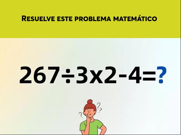 RETO MATEMÁTICO | Prueba este acertijo para mejorar tus habilidades de pensamiento y memoria.