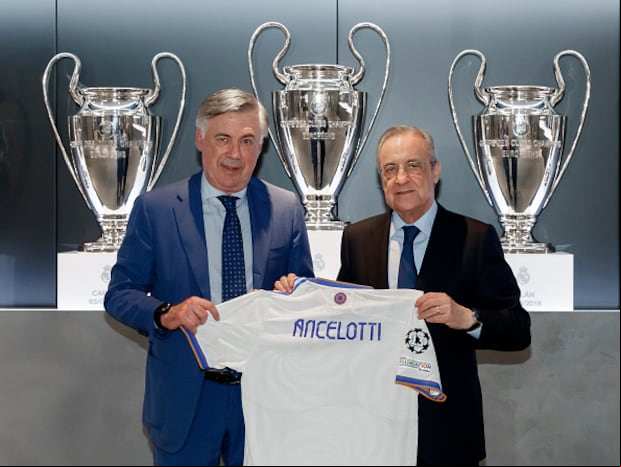 Carlo Ancelotti tiene contrato con el Real Madrid hasta el 30 de junio del 2026. (Foto: Getty Images)