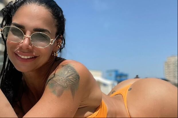 La vedette posando en un día soleado (Foto: Lis Vega / Instagram)