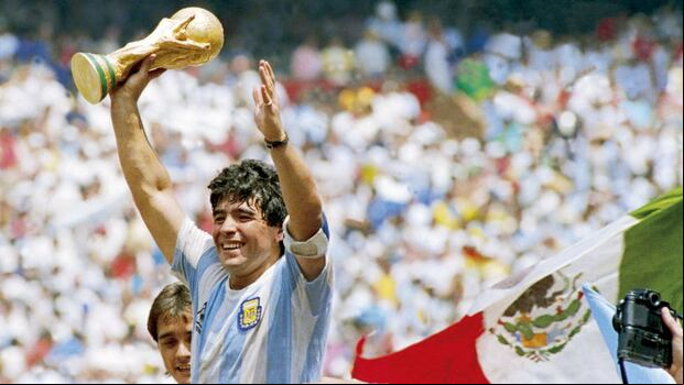 Diego Maradona salió campeón del mundo con Argentina en México 1986. (Foto: Getty Images)