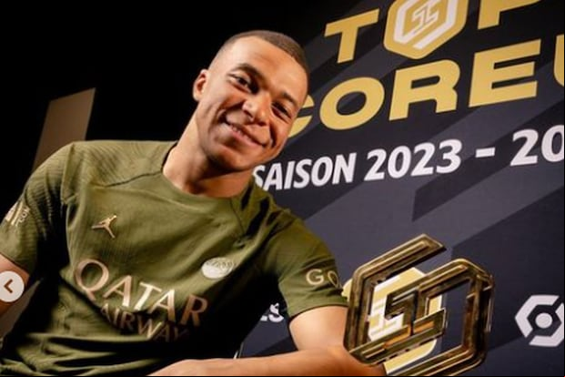 Kylian Mbappé tiene un valor de mercado de 180 millones de euros. (Foto: Instagram de Mbappé)