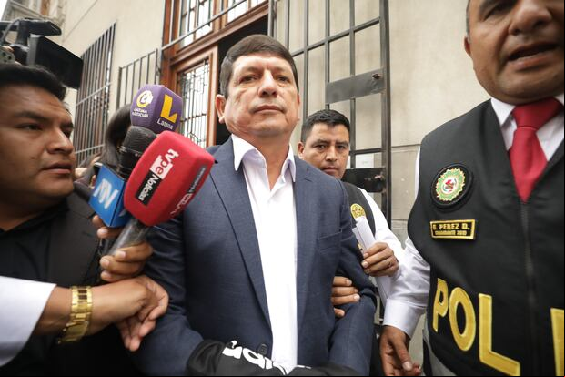 Agustín Lozano es señalado como el presunto cabecilla de una organización criminal. (Foto: Britanie Arroyo / GEC)