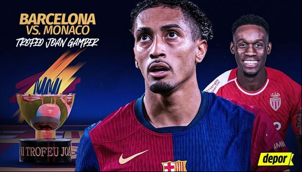 Barcelona se enfrenta a Monaco en partido por el trofeo Joan Gamper, este lunes 12 de agosto. | Foto: Depor
