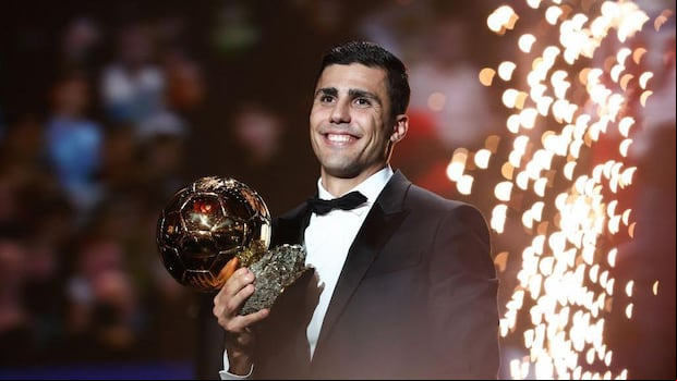 Rodri es el primer futbolista español en ganar el Balón de Oro desde 1960.
