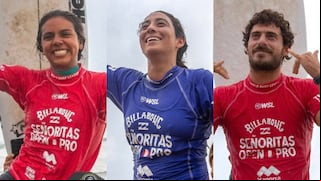 ¡Nuestra bandera en alto! Perú se coronó en tres categorías del Billabong Señoritas Open Pro