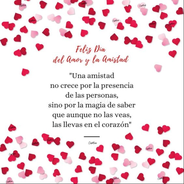 Imágenes por San Valentín 2024: mensajes para dedicar y enviar a tu pareja o amistades (Foto: Pinterest)