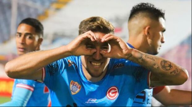 Santiago Giordana fue el goleador de la Liga 1 2023. (Foto: Deportivo Garcilaso)