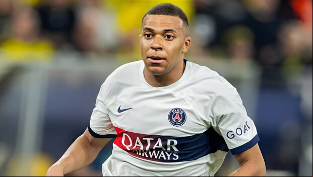 Kylian Mbappé solo tuvo un remate al arco frente al Borussia Dortmund. (Foto: Getty Images)