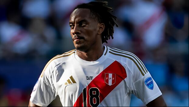 André Carrillo tuvo un bajo rendimiento en la Copa América 2024. (Foto: Getty Images)