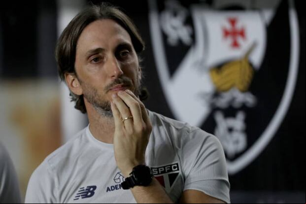 Luis Zubeldía, DT de Sao Paulo. (Getty Images)