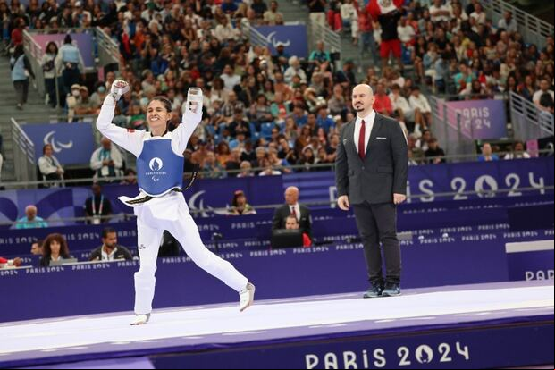 Angélica Espinoza se consagra bicampeona paralímpica en París 2024. (Foto: ANPP)